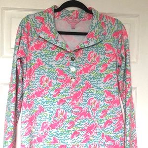 Lilly Pulitzer Lobster Popover SMALL